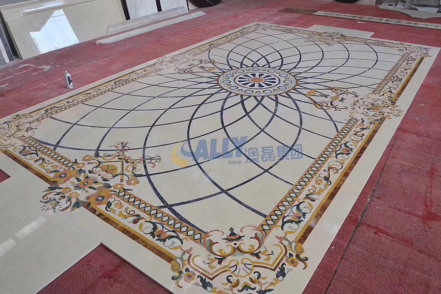 Water-jet Medallion-12