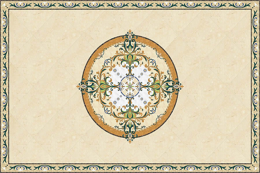 Water-jet Medallion-15