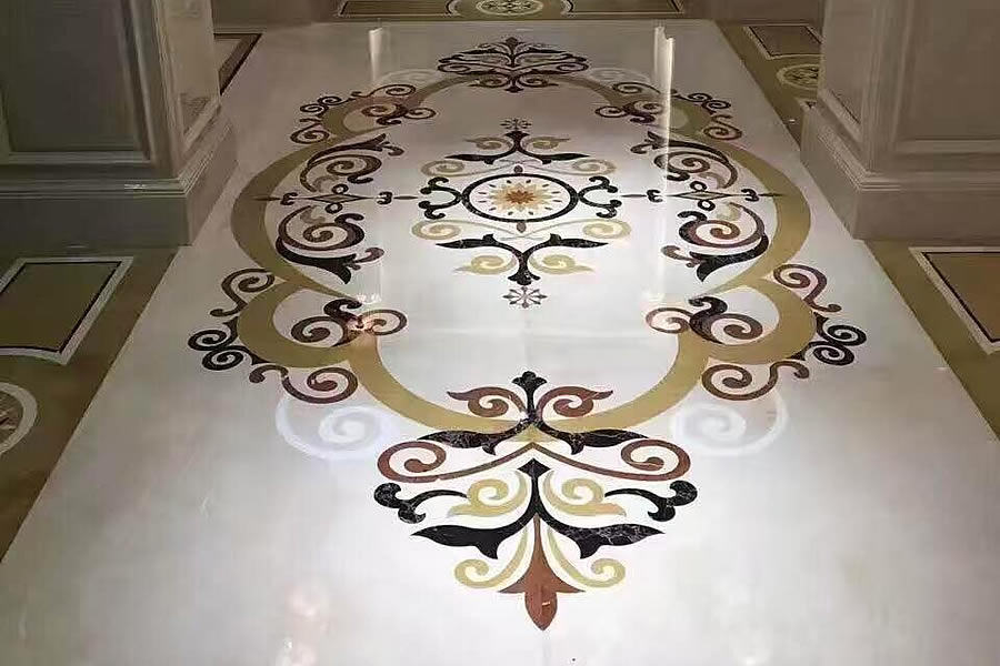 Water-jet Medallion-21