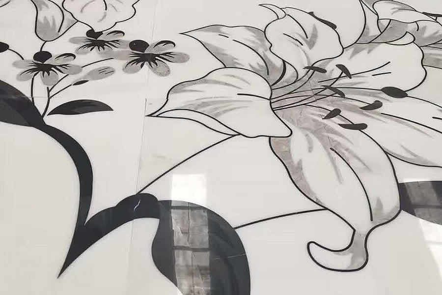 Water-jet Medallion-25